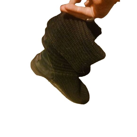 Ugg sweater bootie black Cardy short boot - Picture 6 of 6